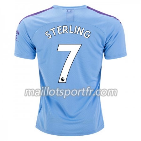 Maillot de Foot Manchester City Sterling 7 Domicile 2019/20